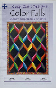 "COLOR FALLS" QUILT PATTERN