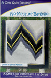 "NO-MEASURE BARGELLO" QUILT PATTERN