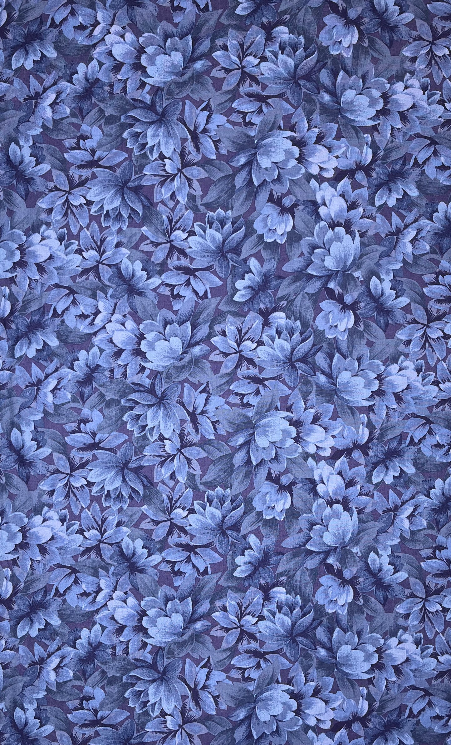 JB902 PERIWINKLE FLORALS