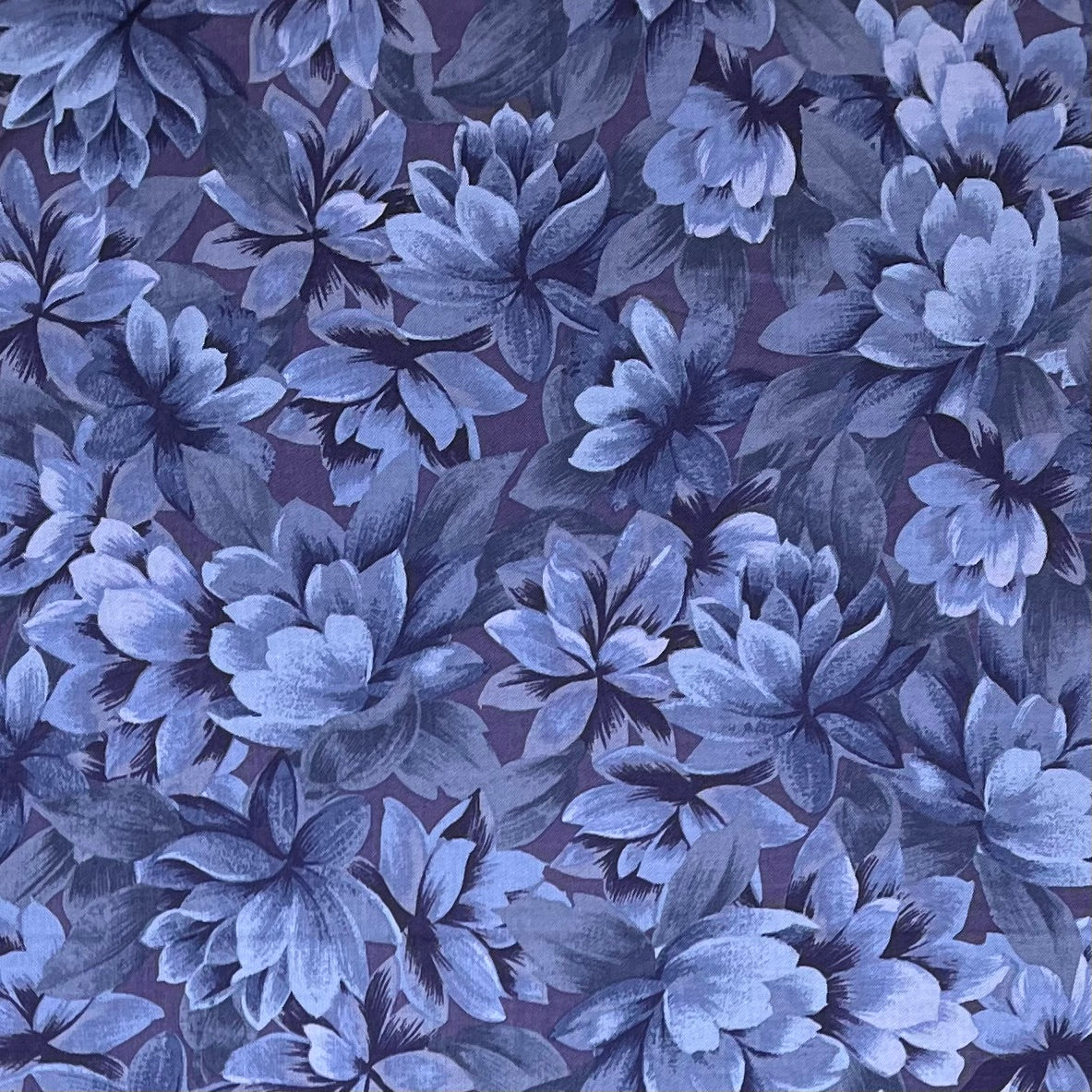 JB902 PERIWINKLE FLORALS