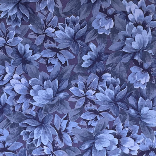 JB902 PERIWINKLE FLORALS
