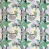 SLOTHS HANGING ON BRANCHES FUN-CD8846 CREAM