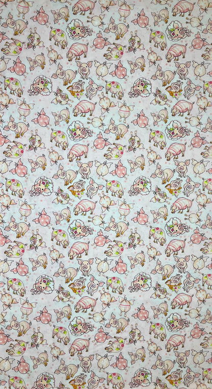 692601 PIGGIE PINK FLORAL