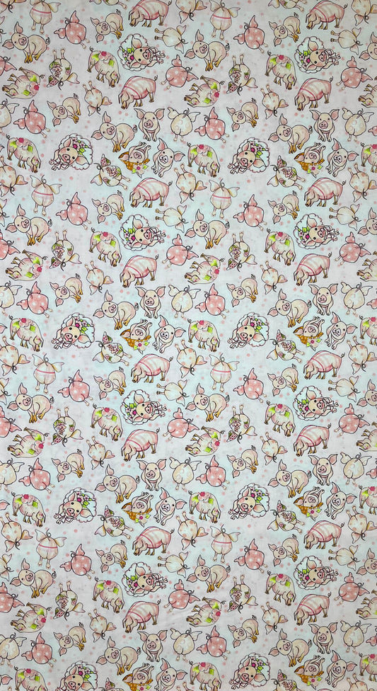 692601 PIGGIE PINK FLORAL
