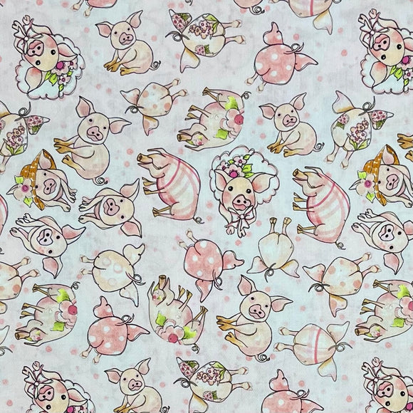 692601 PIGGIE PINK FLORAL