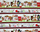 HOT COCOA BAR 27596-197 REPEATING STRIPES BORDER