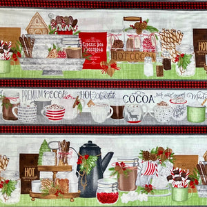 HOT COCOA BAR 27596-197 REPEATING STRIPES BORDER