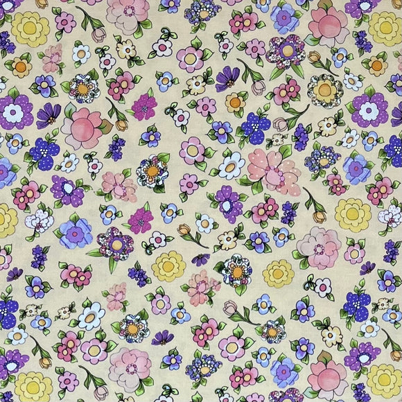 692574 FLOWERY YELLOW