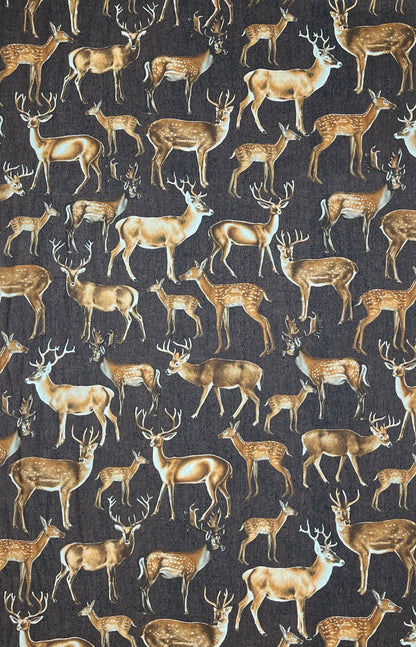 C5507 HERD OF DEER BROWN