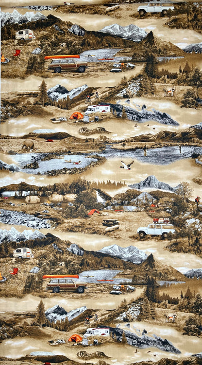 PARKS & RECREATION 3921-39 RV MOUNTAIN SCENE
