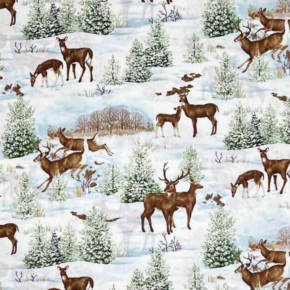 WINTER WONDERLAND DEER 20344