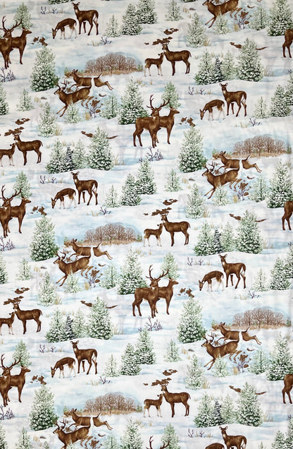 WINTER WONDERLAND DEER 20344