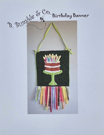 BIRTHDAY BANNER PATTERN