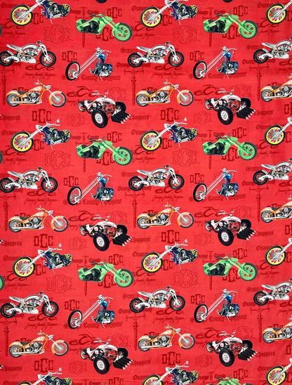 MOTORCYCLES RED 10640