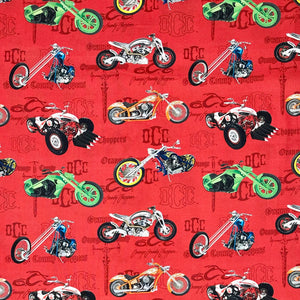 MOTORCYCLES RED 10640