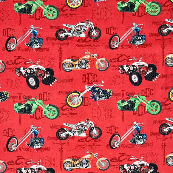 MOTORCYCLES RED 10640