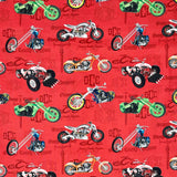 MOTORCYCLES RED 10640