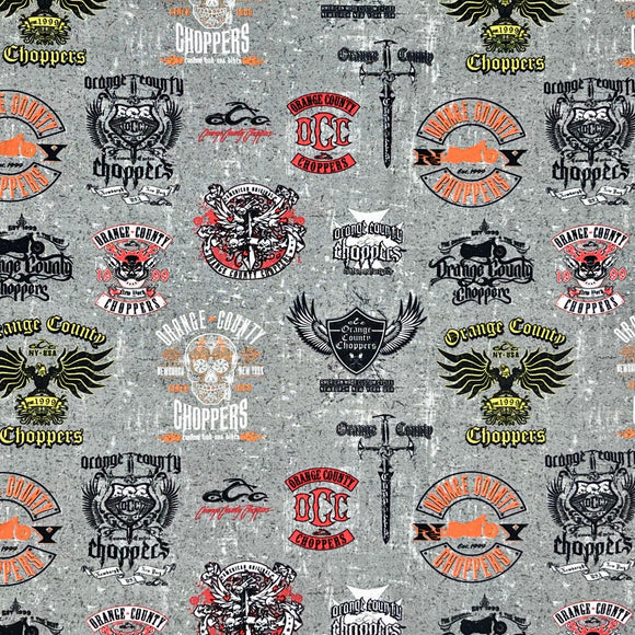 MOTORCYCLE SYMBOLS 10642-GRAY