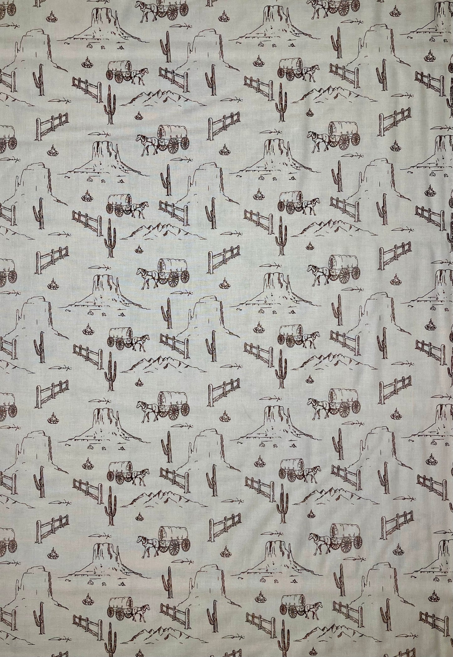 JOHN WAYNE C8572 WESTERN TOILE TAN