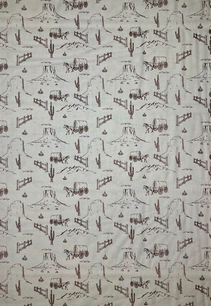 JOHN WAYNE C8572 WESTERN TOILE TAN