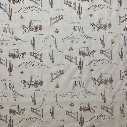 JOHN WAYNE C8572 WESTERN TOILE TAN