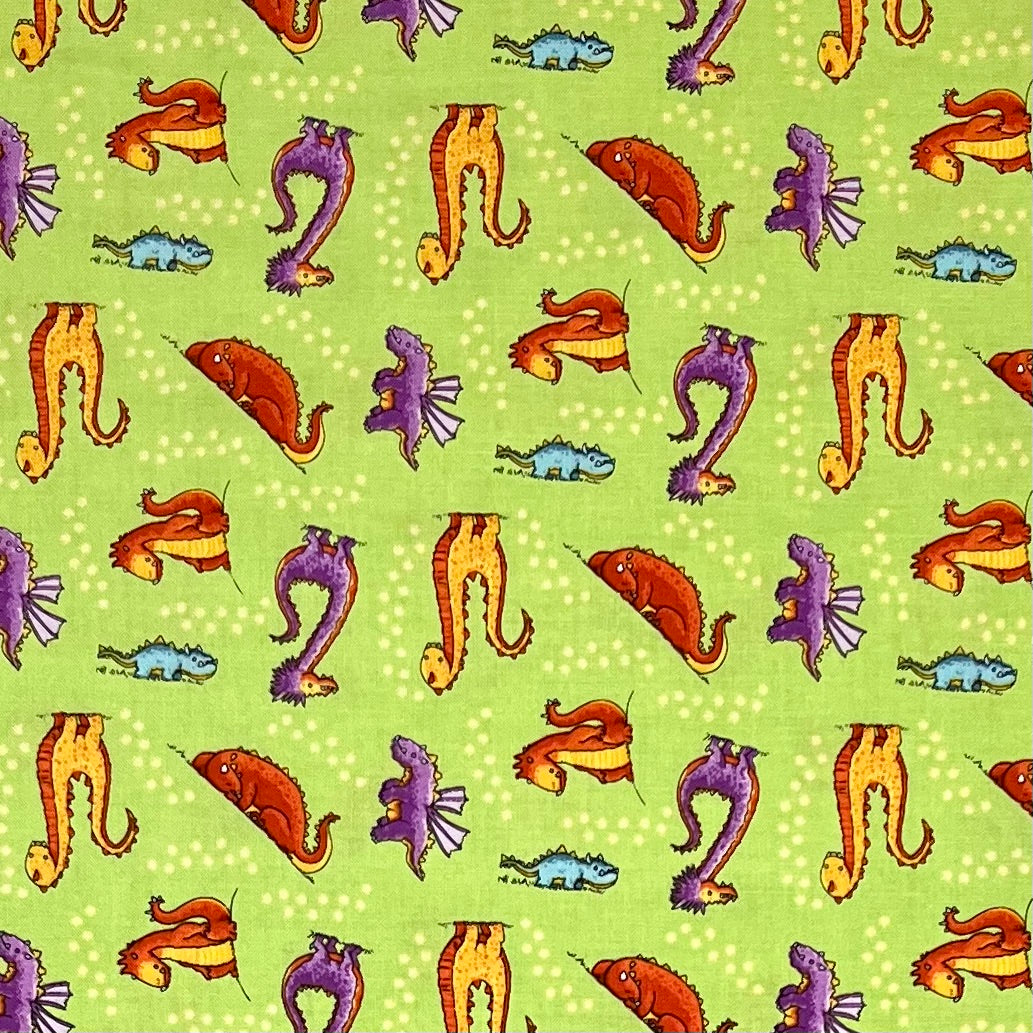 DRAGON TOSS GREEN C7662-GREEN