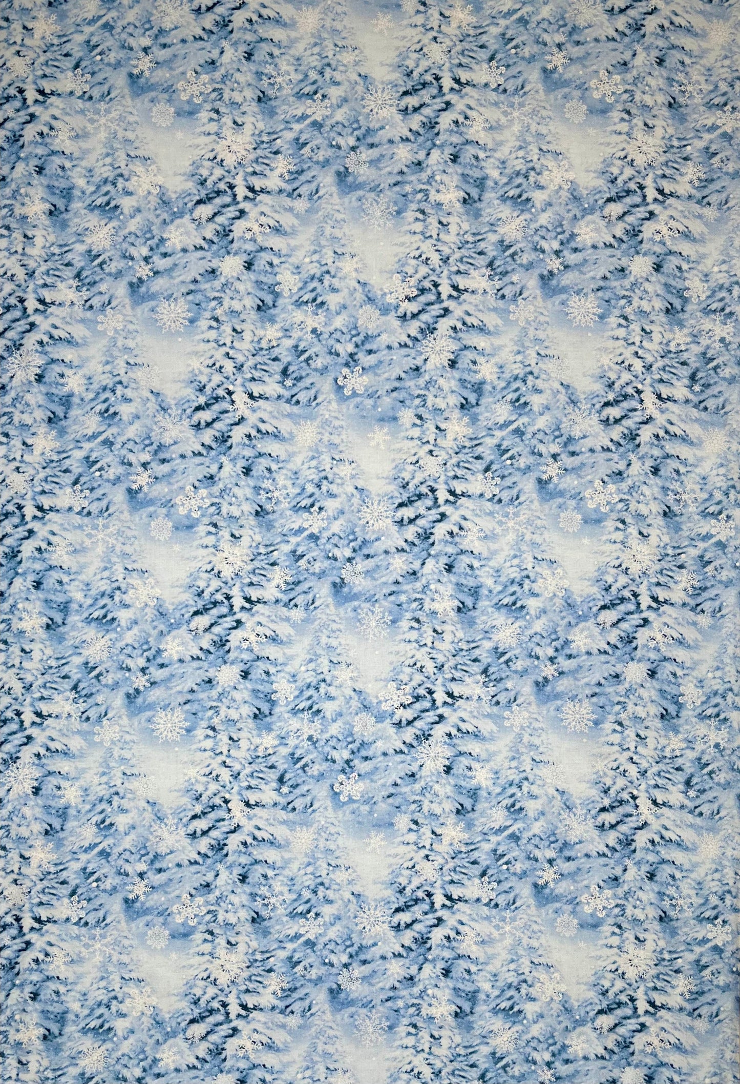BLUE SNOWY TREES 28217-46