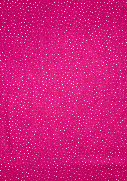 LORALIE DESIGNS DINKY DOTS 692-220 BRIGHT PINK