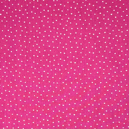 LORALIE DESIGNS DINKY DOTS 692-220 BRIGHT PINK