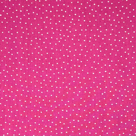LORALIE DESIGNS DINKY DOTS 692-220 BRIGHT PINK