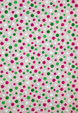 CRAZY FOR DOTS PINK & GREEN 8172-2