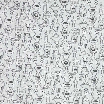 SUPER BAD MONSTERS Y2297-1 WHITE