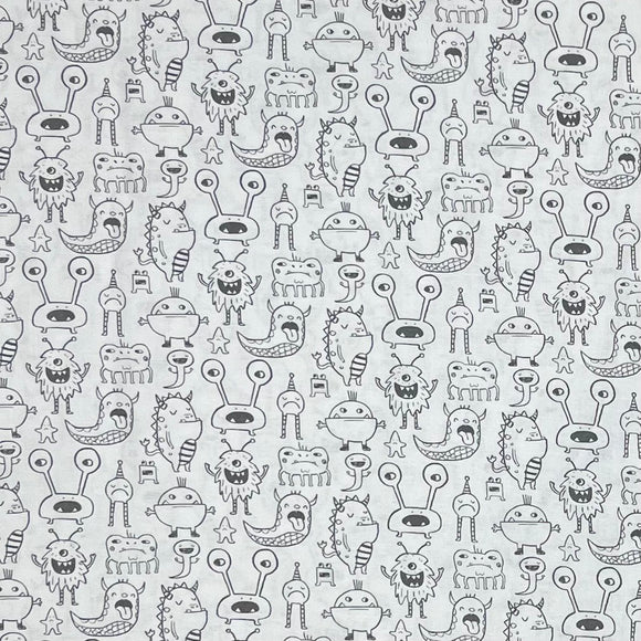 SUPER BAD MONSTERS Y2297-1 WHITE