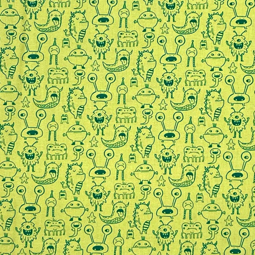 SUPER BAD MONSTERS Y2297-23 LIGHT OLIVE
