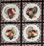 TURKEY TIME 13102-70 SQUARES
