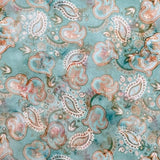 TEAL PAISLEY 14804-83 GONE COUNTRY