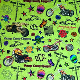 MOTORCYCLES LIME TATTOO 10641