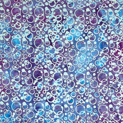 CIRCLES & BUBBLES MIXED BERRY 5181 BATIKS