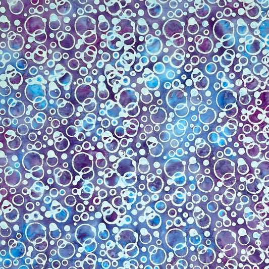 CIRCLES & BUBBLES MIXED BERRY 5181 BATIKS