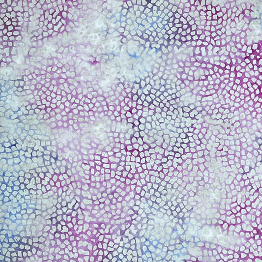 22108-136 PINK & PURPLE CONFETTI BATIK