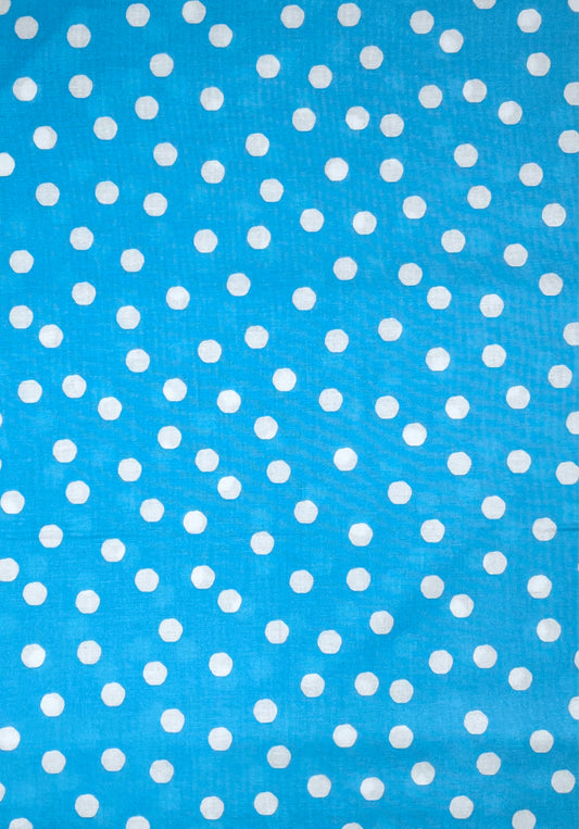 JUMBO TURQIOUSE DOTS 692-389 LORALIE DESIGNS