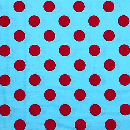 AQUA QUARTER DOTS CX3744