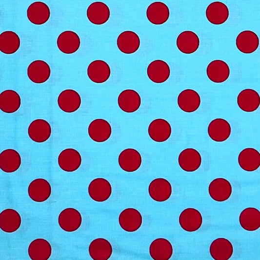 AQUA QUARTER DOTS CX3744