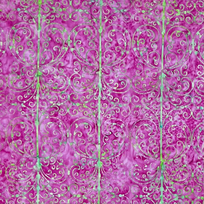 GARDEN PARTY GAZEBO 4210-416 CHERRY LIME BATIK