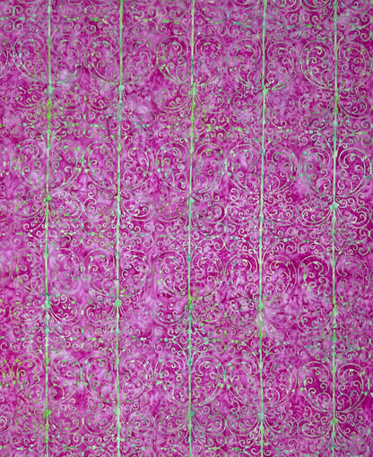 GARDEN PARTY GAZEBO 4210-416 CHERRY LIME BATIK