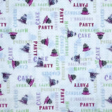 HULLABLOO Y1392-2 CAKE & WORDS