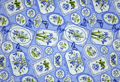 BOTANICAL BLUES 20457-42 FRAMES