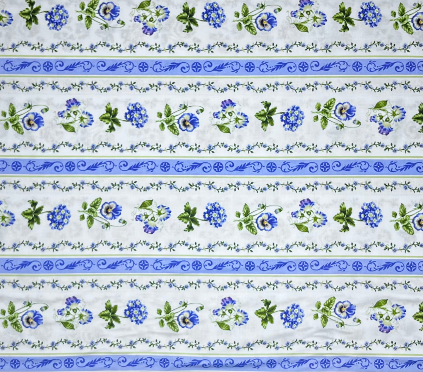 BOTANICAL BLUES 20459-11 PANSY