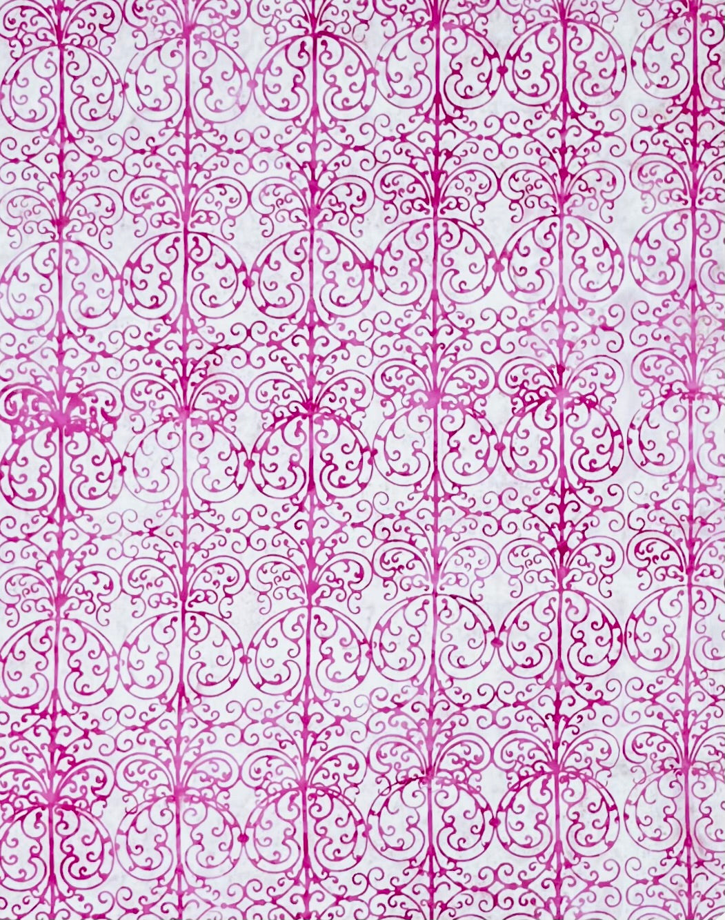 GARDEN PARTY GAZEBO 4210-406 RASPBERRY BATIK