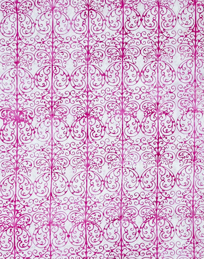 GARDEN PARTY GAZEBO 4210-406 RASPBERRY BATIK